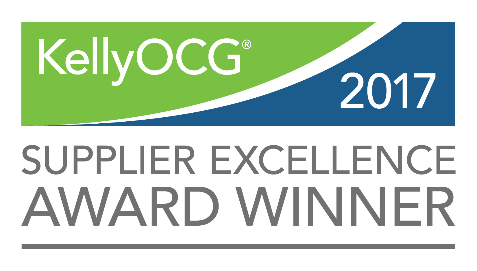 KOCG Supplier Award logo 2017